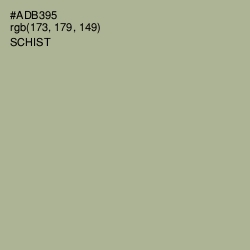 #ADB395 - Schist Color Image