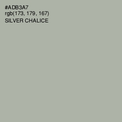 #ADB3A7 - Silver Chalice Color Image