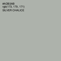 #ADB3AB - Silver Chalice Color Image