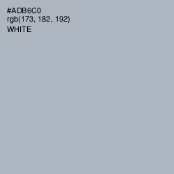 #ADB6C0 - Cadet Blue Color Image