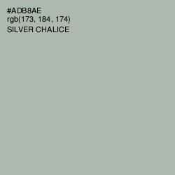 #ADB8AE - Silver Chalice Color Image