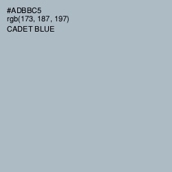 #ADBBC5 - Cadet Blue Color Image