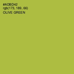 #ADBD42 - Olive Green Color Image