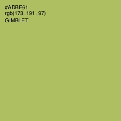 #ADBF61 - Gimblet Color Image