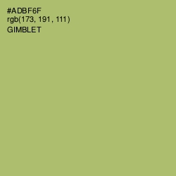 #ADBF6F - Gimblet Color Image