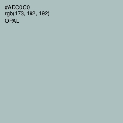 #ADC0C0 - Opal Color Image