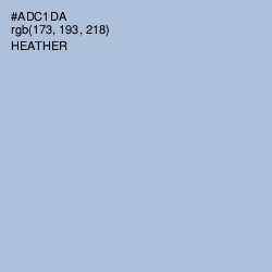 #ADC1DA - Heather Color Image