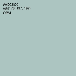 #ADC5C0 - Opal Color Image