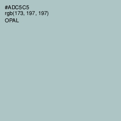 #ADC5C5 - Opal Color Image
