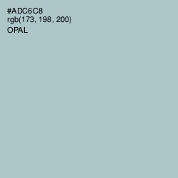 #ADC6C8 - Opal Color Image