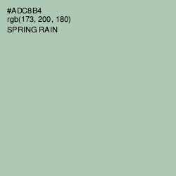 #ADC8B4 - Spring Rain Color Image