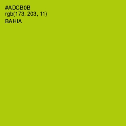 #ADCB0B - Bahia Color Image