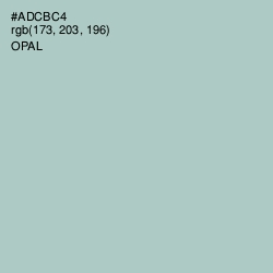 #ADCBC4 - Opal Color Image