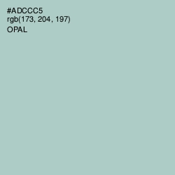 #ADCCC5 - Opal Color Image