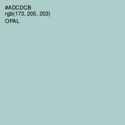 #ADCDCB - Opal Color Image