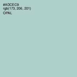 #ADCEC9 - Opal Color Image