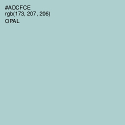 #ADCFCE - Opal Color Image