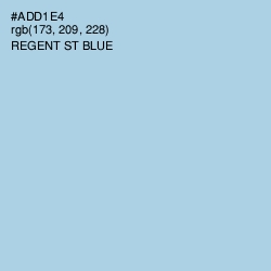 #ADD1E4 - Regent St Blue Color Image