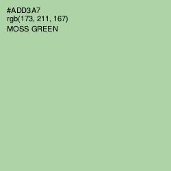 #ADD3A7 - Moss Green Color Image