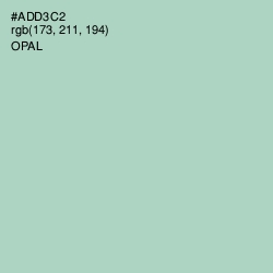 #ADD3C2 - Opal Color Image