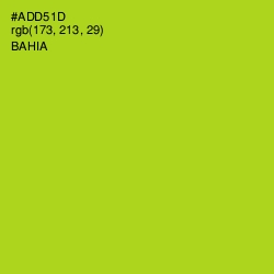 #ADD51D - Bahia Color Image