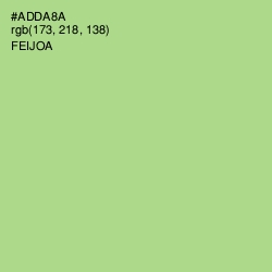 #ADDA8A - Feijoa Color Image