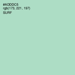 #ADDDC5 - Surf Color Image