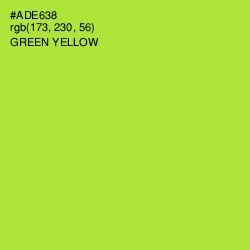 #ADE638 - Green Yellow Color Image