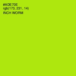 #ADE70E - Inch Worm Color Image