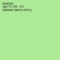 #ADE997 - Granny Smith Apple Color Image