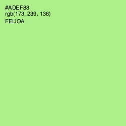#ADEF88 - Feijoa Color Image