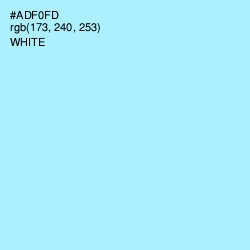 #ADF0FD - Charlotte Color Image