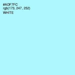 #ADF7FC - Charlotte Color Image