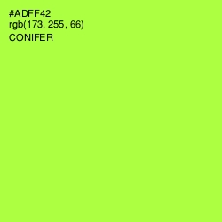 #ADFF42 - Conifer Color Image