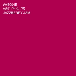 #AE004E - Jazzberry Jam Color Image