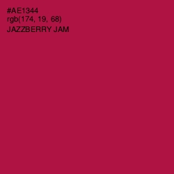 #AE1344 - Jazzberry Jam Color Image
