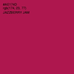 #AE174D - Jazzberry Jam Color Image