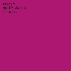 #AE1771 - Lipstick Color Image