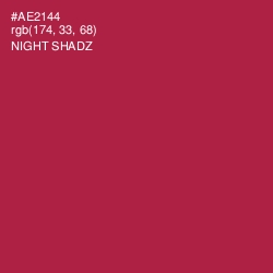 #AE2144 - Night Shadz Color Image