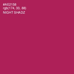 #AE2158 - Night Shadz Color Image