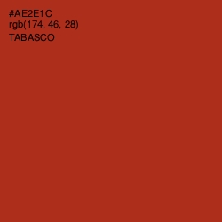 #AE2E1C - Tabasco Color Image