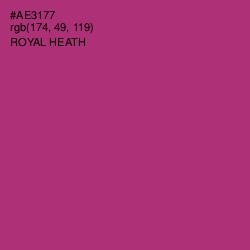 #AE3177 - Royal Heath Color Image