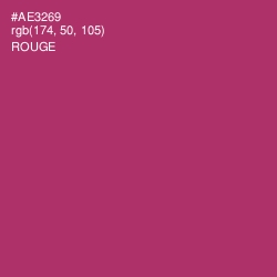 #AE3269 - Rouge Color Image