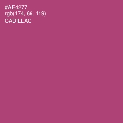 #AE4277 - Cadillac Color Image