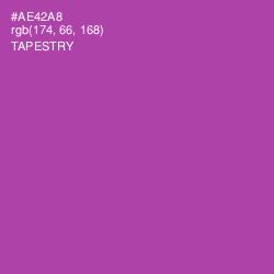 #AE42A8 - Tapestry Color Image
