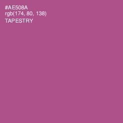 #AE508A - Tapestry Color Image