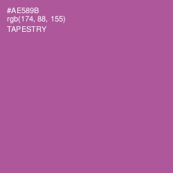 #AE589B - Tapestry Color Image