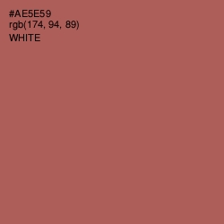 #AE5E59 - Matrix Color Image