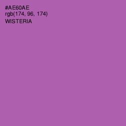 #AE60AE - Wisteria Color Image
