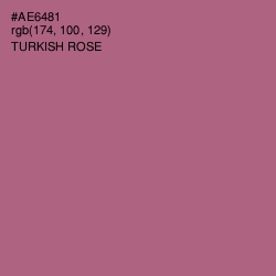 #AE6481 - Turkish Rose Color Image